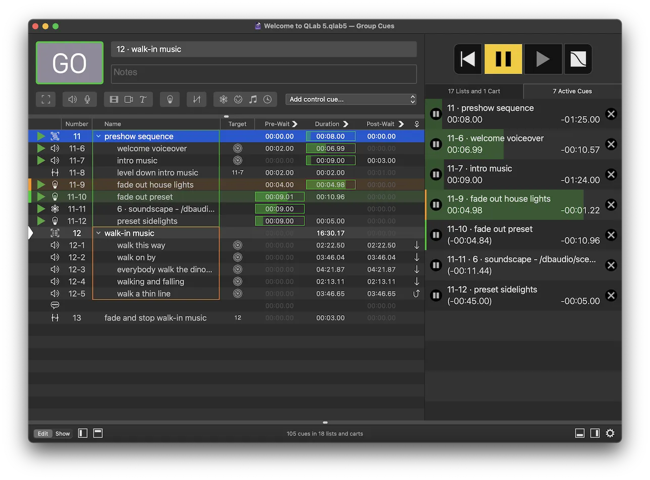 QLab 5